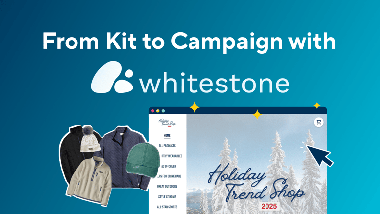 From Kit to Campaign: how Whitestone uses commonsku Shops