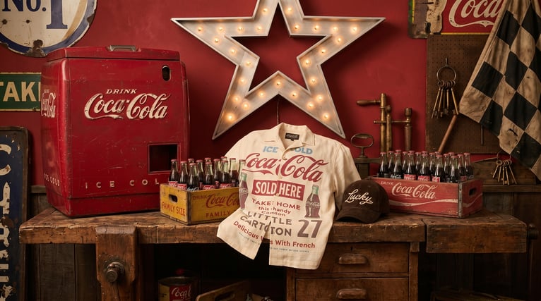 Coke X Lucky Merch