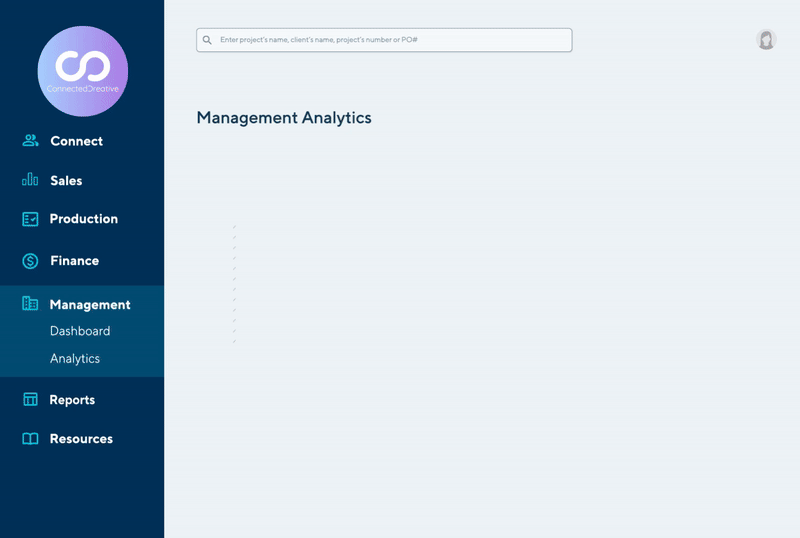 commonsku Sales Rep Report showing open orders, margin summaries, and form status filters