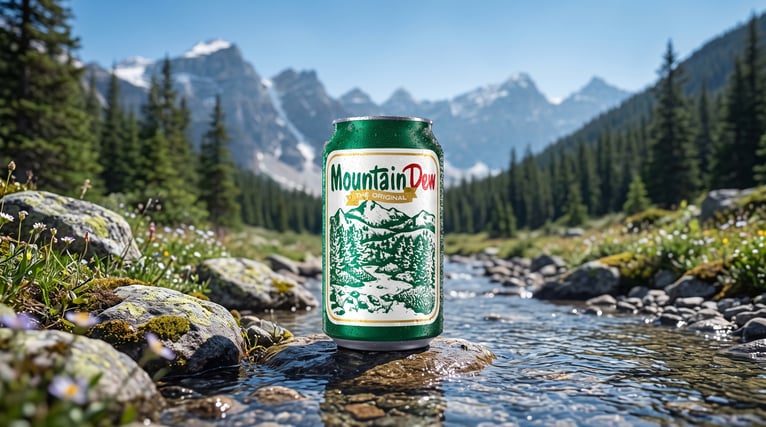 Mountain Dew Can