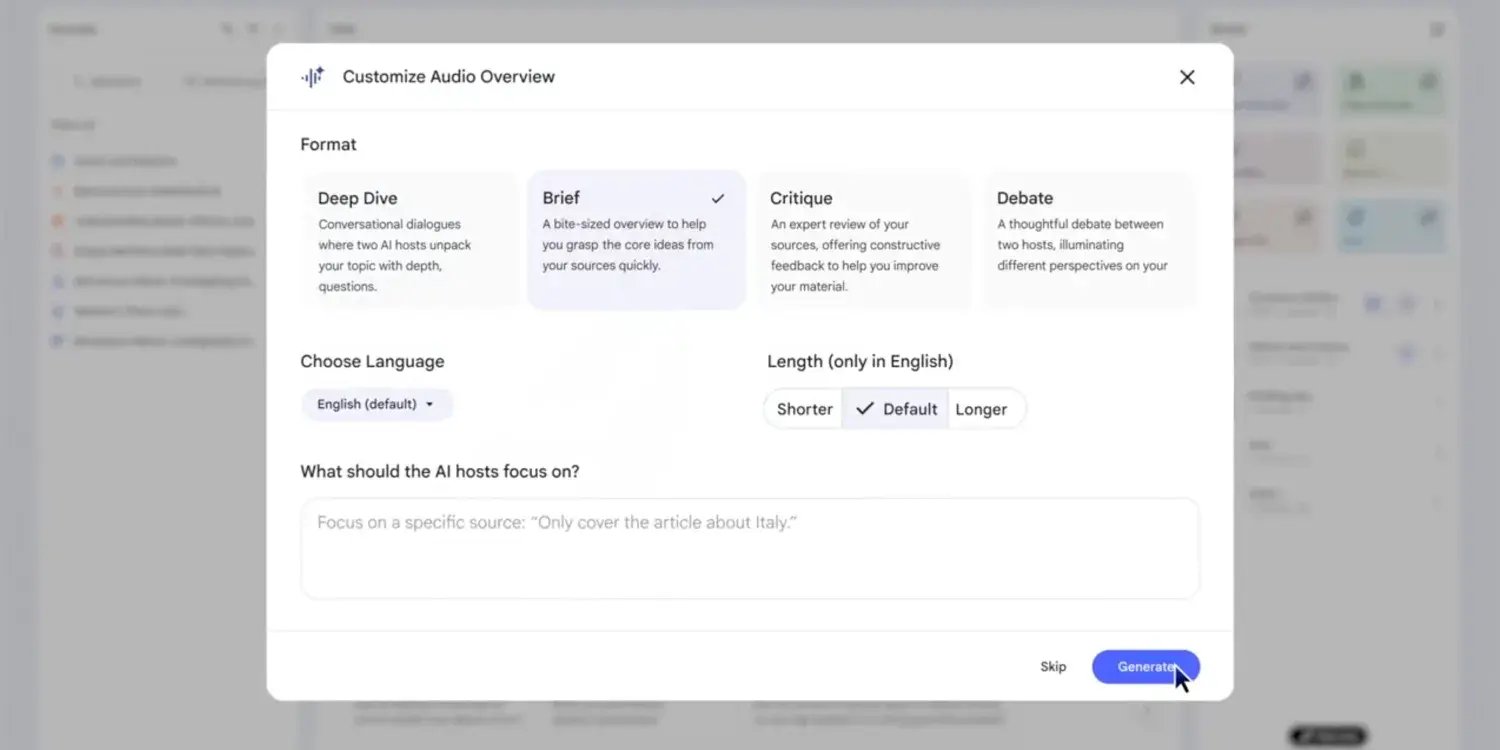 NotebookLM-Audio-Overview