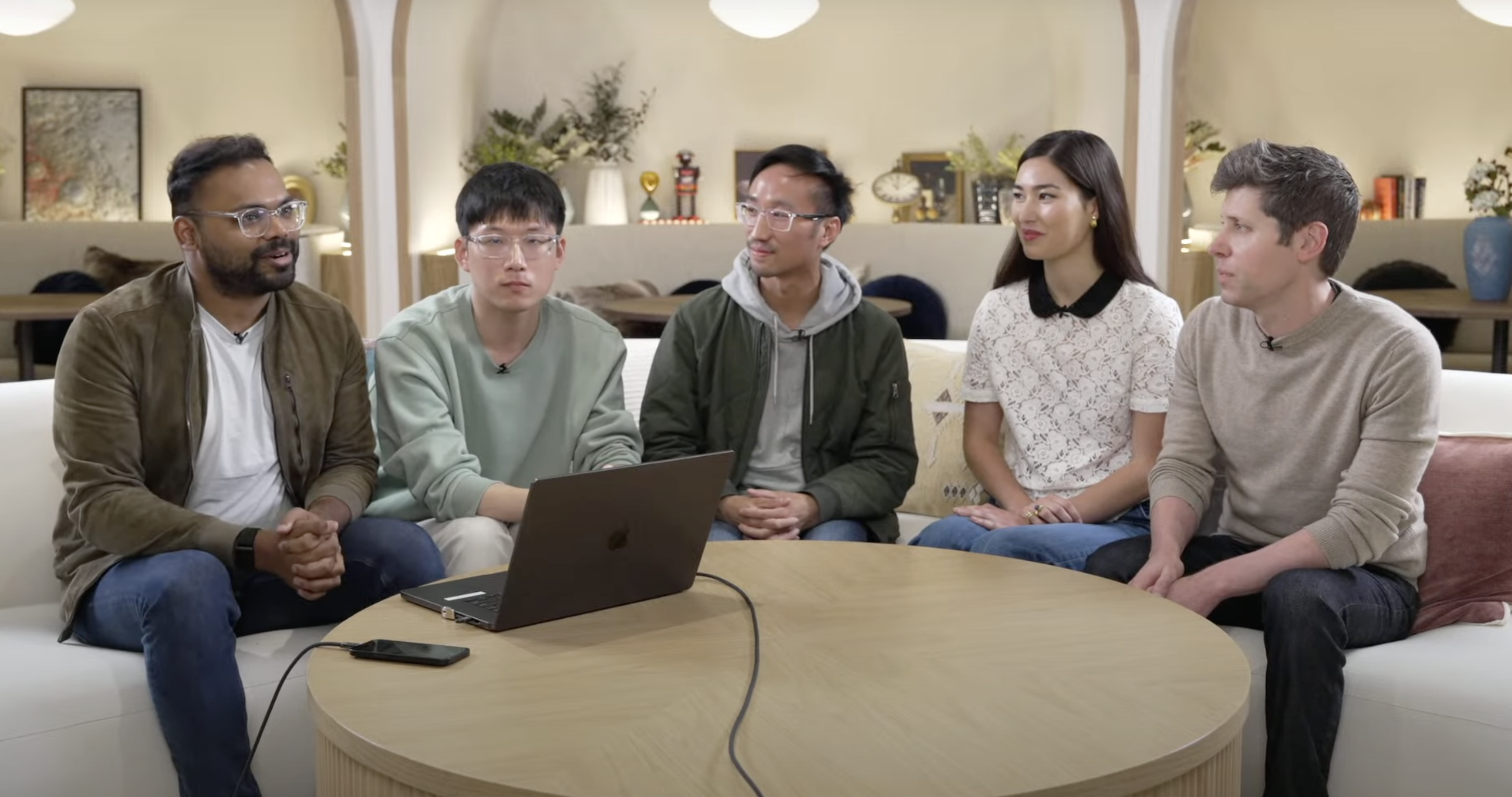 Open AI's ChatGPT agent video screenshot