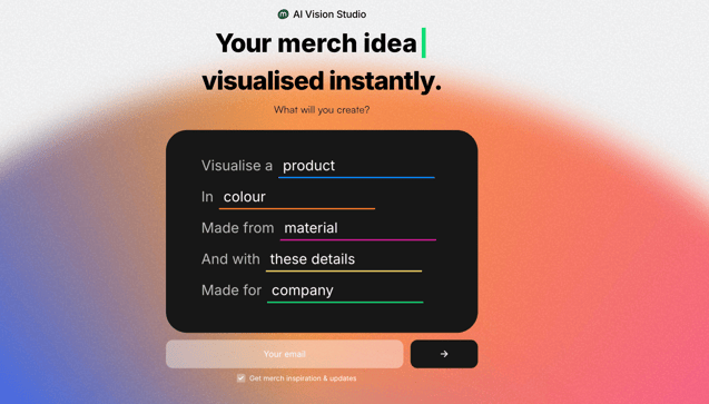 Monday Merch AI Studio