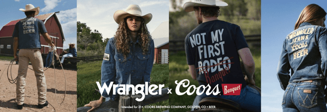Wrangler X Coors Merch