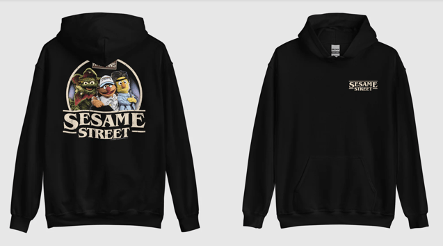 Stranger things X Sesame Street