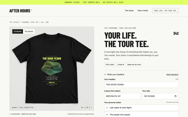 Tee Store