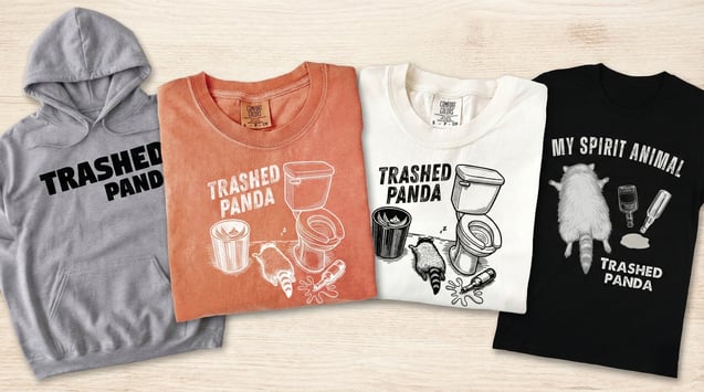 Trashed Panda Merch