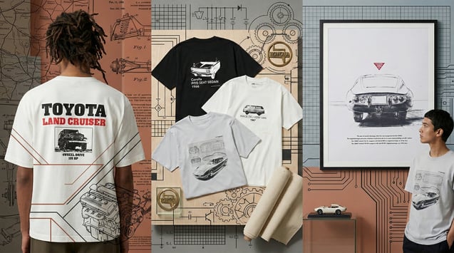 Uniqlo X Toyota Merch