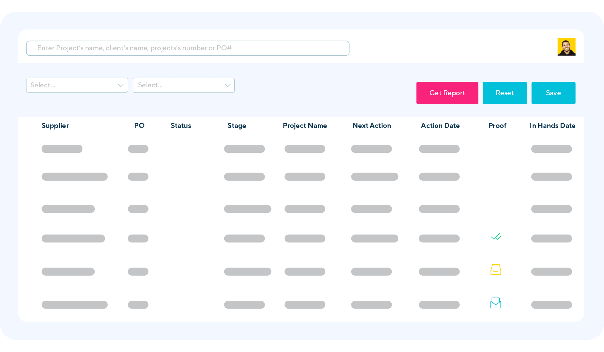 New Production Report