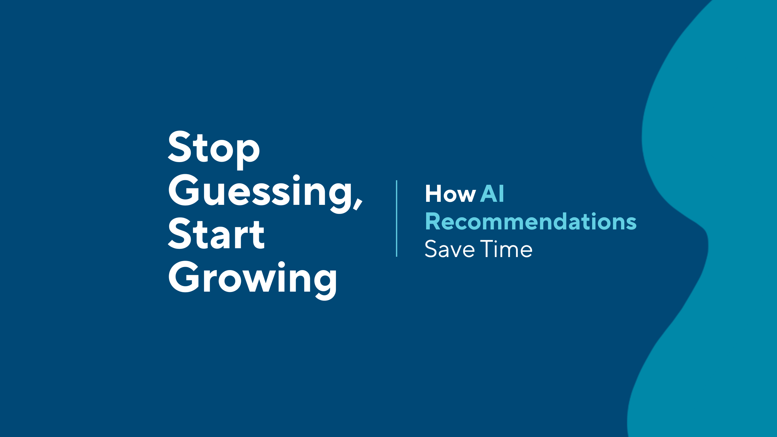 Stop Guessing, Start Growing: How AI Recommendations Save Time on Product Search